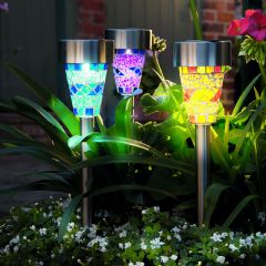 Cole and Bright Mosaic Border Lights - 6 Pack