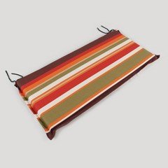Greenfingers Arbour Seat Cushion in Autumn Hues - 96cm